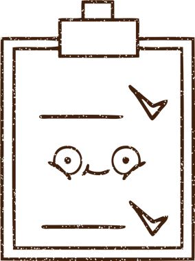 Bir insan tarafından çizilen Klip Tahtası Kömür Çizimi