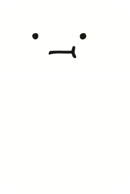 Bir insan tarafından çizilmiş bir buzdolabının düz renkli retro karikatürü