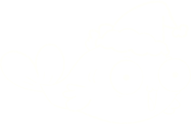 Bir insan tarafından çizilen şenlikli Japon Balığı Tebeşiri