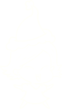 Bir insan tarafından çizilen Noel Kadın Tebeşiri