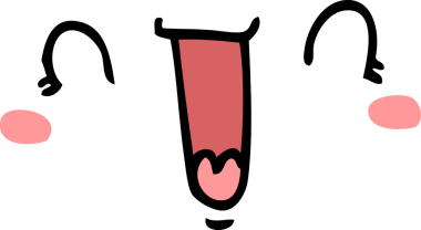 Bir insan tarafından çizilmiş mutlu çizgi film yüzü