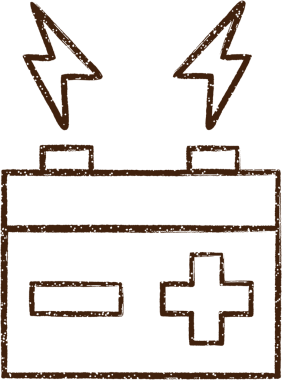Bir insan tarafından çizilen Batarya Kömürü