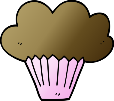 Bir insan tarafından çizilmiş karalama keki.