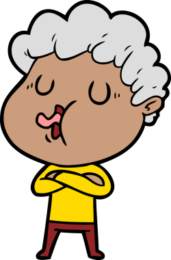 Bir insan tarafından çizilmiş çizgi film şarkıcısı.