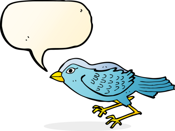 Bir insan tarafından çizilmiş baloncuklu bahçe kuşu.