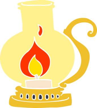 Bir insan tarafından çizilmiş karalama feneri.