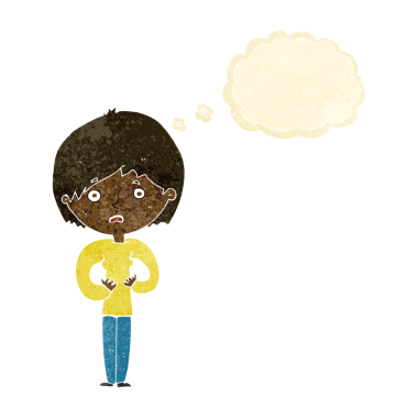 Çizgi filmdeki kadın 