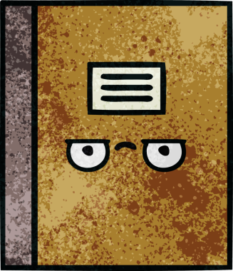 Bir insan tarafından çizilmiş bir defterin retro grunge desen karikatürü