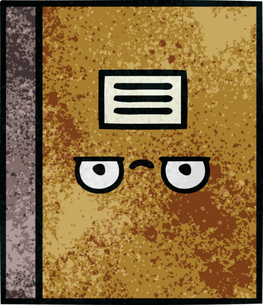 Bir insan tarafından çizilmiş bir defterin retro grunge desen karikatürü