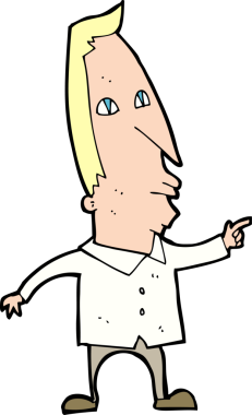 Bir insan tarafından çizilmiş çizgi filmdeki adam.