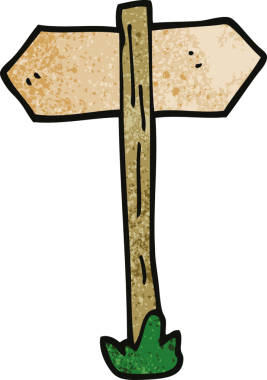 Bir insan tarafından çizilmiş karalama işaretleri.