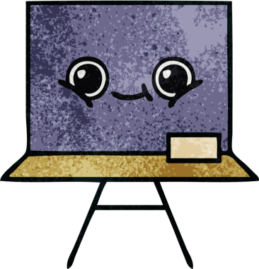 Bir insan tarafından çizilmiş eski grunge desen karikatürü.