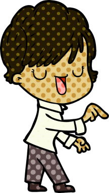 Bir insan tarafından çizilmiş bir karikatür kadın konuşuyor.