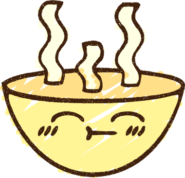 Bir insan tarafından çizilen Sıcak Pirinç Tebeşiri