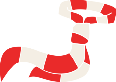 Bir insan tarafından çizilmiş karikatür ofis kravatı.