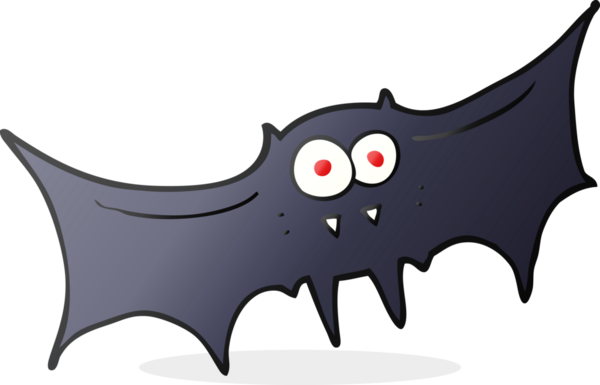 Bir insan tarafından çizilmiş serbest çizim vampir yarasa.