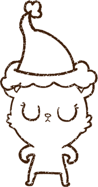 Noel Ayıcık Kömürü Bir insan tarafından çizilmiş