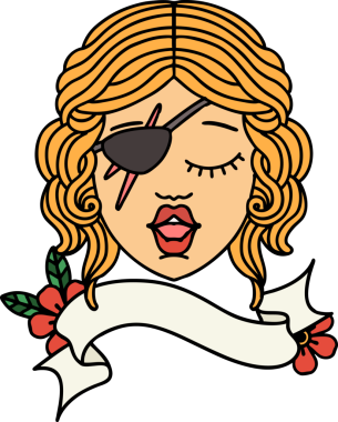 Retro Dövme Tarzı Bir insan tarafından çizilmiş insan düzenbaz karakter yüzü