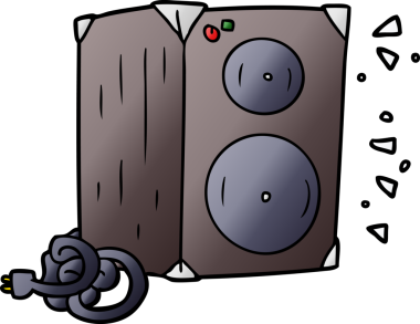 bir insan tarafından çizilmiş çizgi film yükselticisi