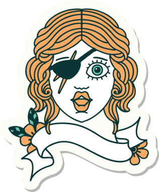 Bir insan tarafından çizilmiş düzenbaz bir karakterin çıkartması.