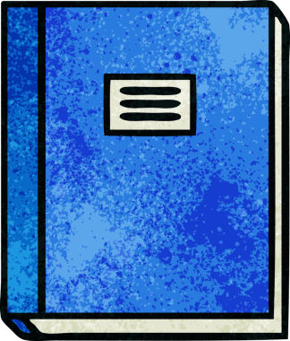 Bir insan tarafından çizilmiş bir çalışma kitabının retro grunge doku karikatürü