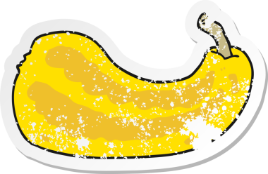 Bir insan tarafından çizilmiş karikatür kabağının sıkıntılı çıkartması.