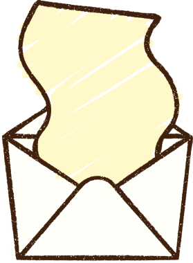 Bir insan tarafından çizilmiş Posta Sembol Tebeşiri