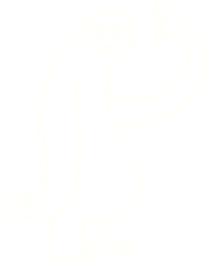 Bir insan tarafından çizilen Tembel Tebeşir