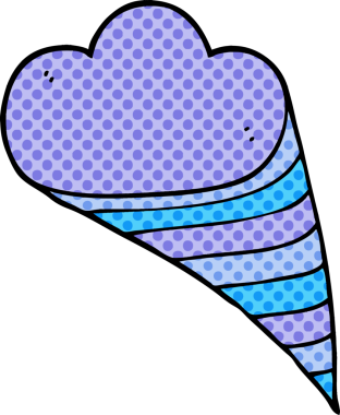 bir insan tarafından çizilmiş karalama dekoratif bulut elementi