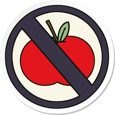 Sevimli bir karikatürün çıkartması. İnsan tarafından çizilmesine izin verilmiyor.