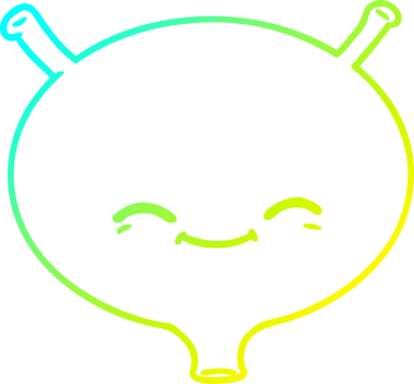 Bir insan tarafından çizilmiş bir karikatür mesanesi çizimi