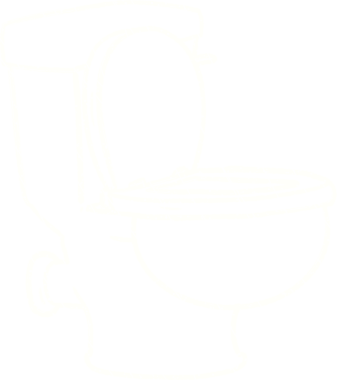 Bir insan tarafından çizilmiş tuvalet tebeşiri.