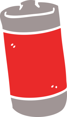 Bir insan tarafından çizilmiş karalama bataryası.