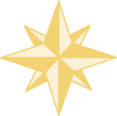 Bir insan tarafından çizilmiş bir yıldızın ikonik dövme şekli