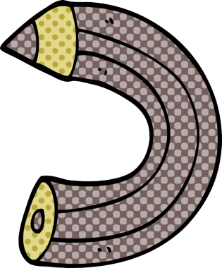 Bir insan tarafından çizilmiş karalama renkli kalem.