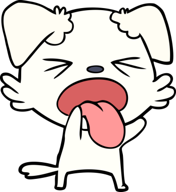 Bir insan tarafından çizilmiş iğrenç bir çizgi film.