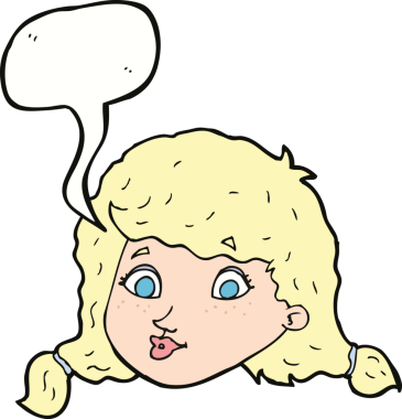 Bir insan tarafından çizilmiş güzel bir kadın yüzü.