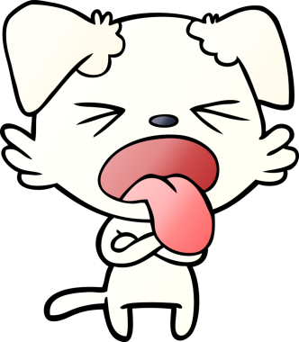 Bir insan tarafından çizilmiş iğrenç bir çizgi film.