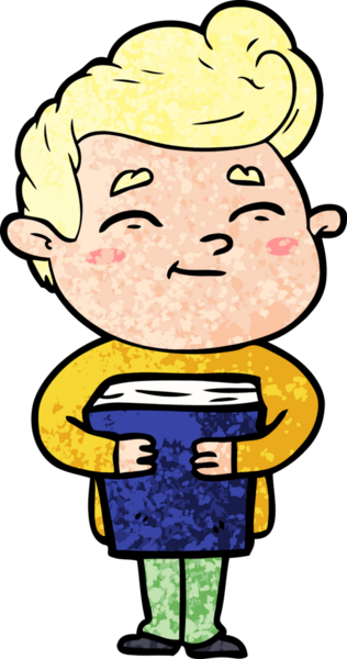 Bir insan tarafından çizilmiş mutlu çizgi film adamı.