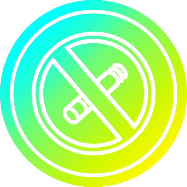 Bir insan tarafından çizilmiş, dumanı tüten dairesel simge yok