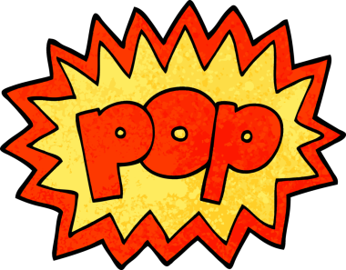 Bir insan tarafından çizilmiş grunge desenli çizgi film pop sembolü.