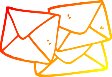 Bir insan tarafından çizilmiş bir karikatürün sıcak çizgi çizimi