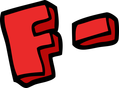 bir insan tarafından çizilmiş karalama harfi notları