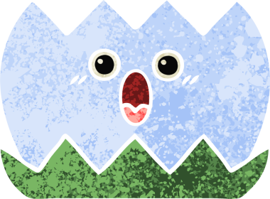 Bir insan tarafından çizilmiş bir nilüfer çiçeğinin retro çizim tarzı karikatürü