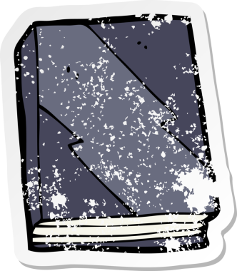 Bir insan tarafından çizilmiş bir çizgi romanın gerilimli yapıştırması.