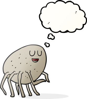 Bir insan tarafından çizilmiş serbest çizim balon çizgi film kenesi