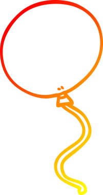 Bir insan tarafından çizilmiş karikatür balonunun sıcak çizgi çizimi