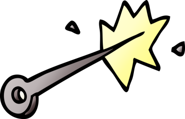 Bir insan tarafından çizilmiş karalama iğnesi.