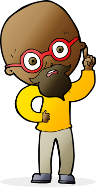 Bir insan tarafından çizilmiş yaşlı adam çizgi filmi.