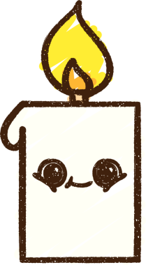 Bir insan tarafından çizilen Mutlu Mum Tebeşiri